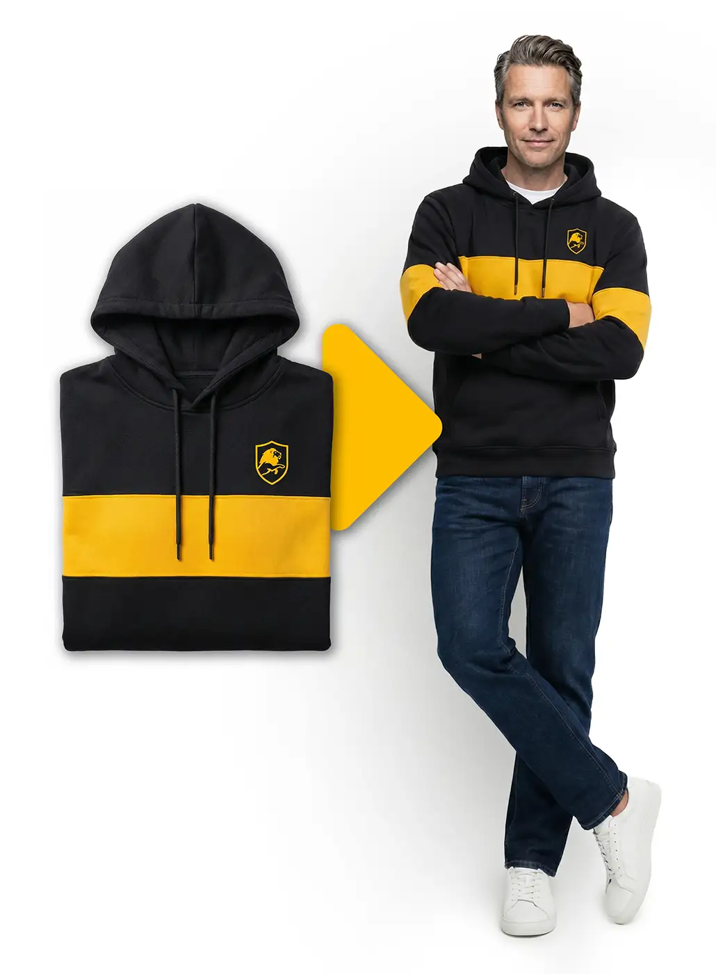 von packshot zu AI Try-on